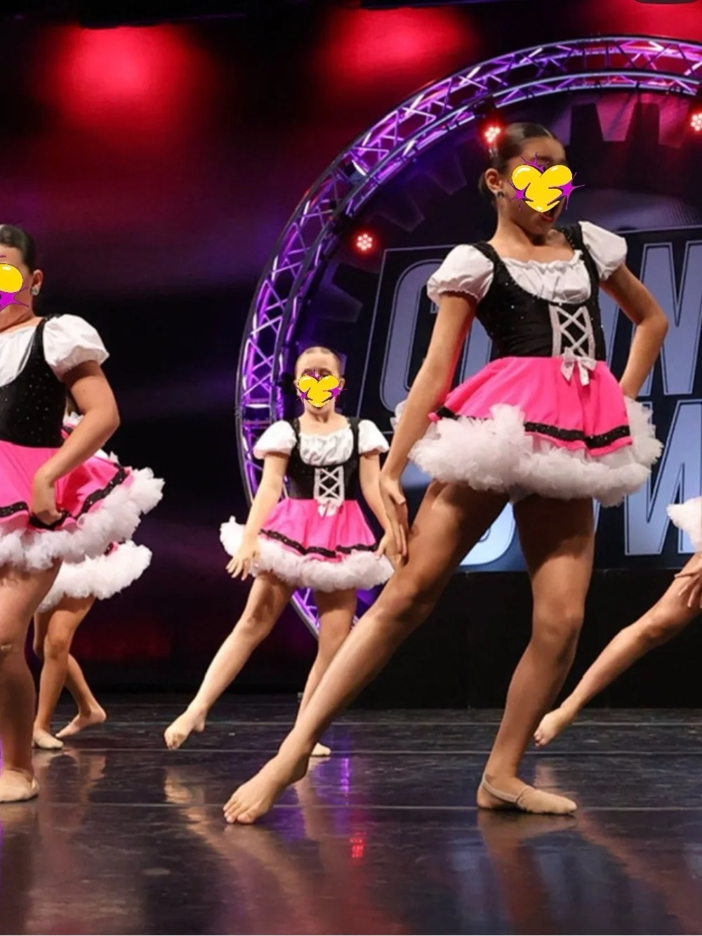 Girls Custom Musical Theater or Jazz Costume  - Available in 9/10 and 11-13